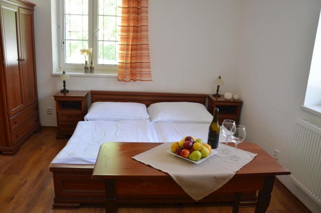Dvoulůžkový apartmán s rozkládacím gaučem Apartmán s 1 ložnicí - Apartmány Divoký Anděl