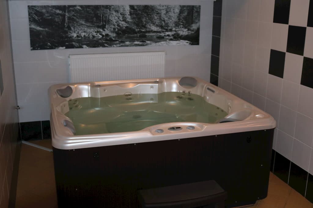 vířivka ve wellness centru - Apartmány Divoký Anděl