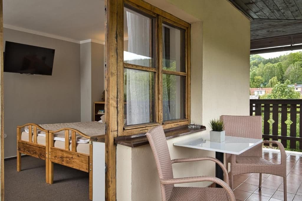 Dvoulůžkový pokoj s terasou  - Hotel Starý mlýn