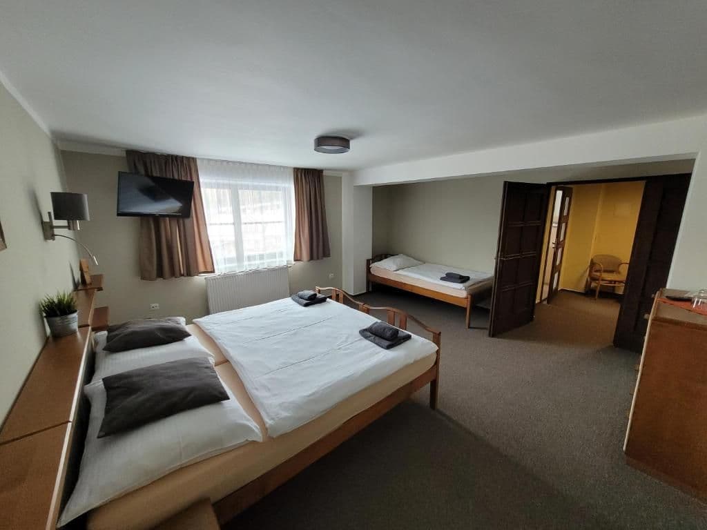 Třílůžkový pokoj  - Hotel Starý mlýn
