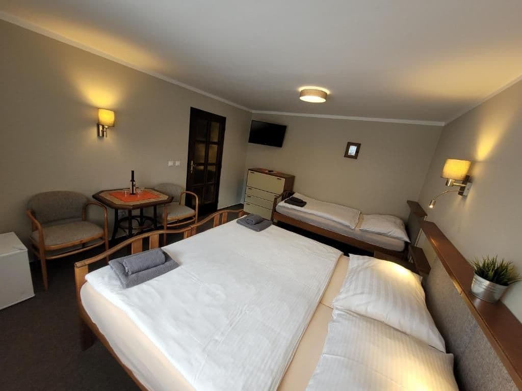 Třílůžkový pokoj  - Hotel Starý mlýn