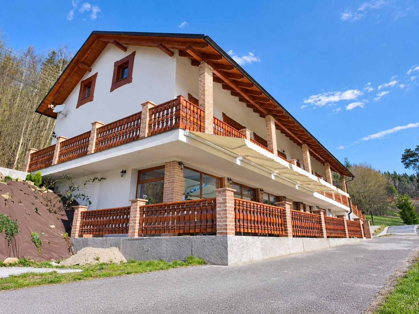 Vila na pláži