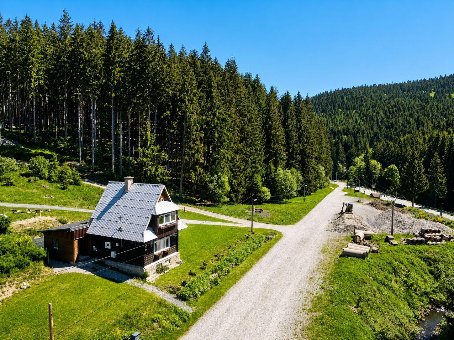 Exteriér - Roubenka na Bílé Mezivodí