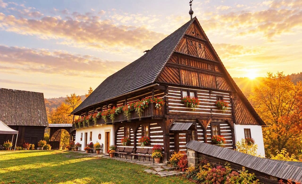 Exteriér - Penzion Bartošova pec