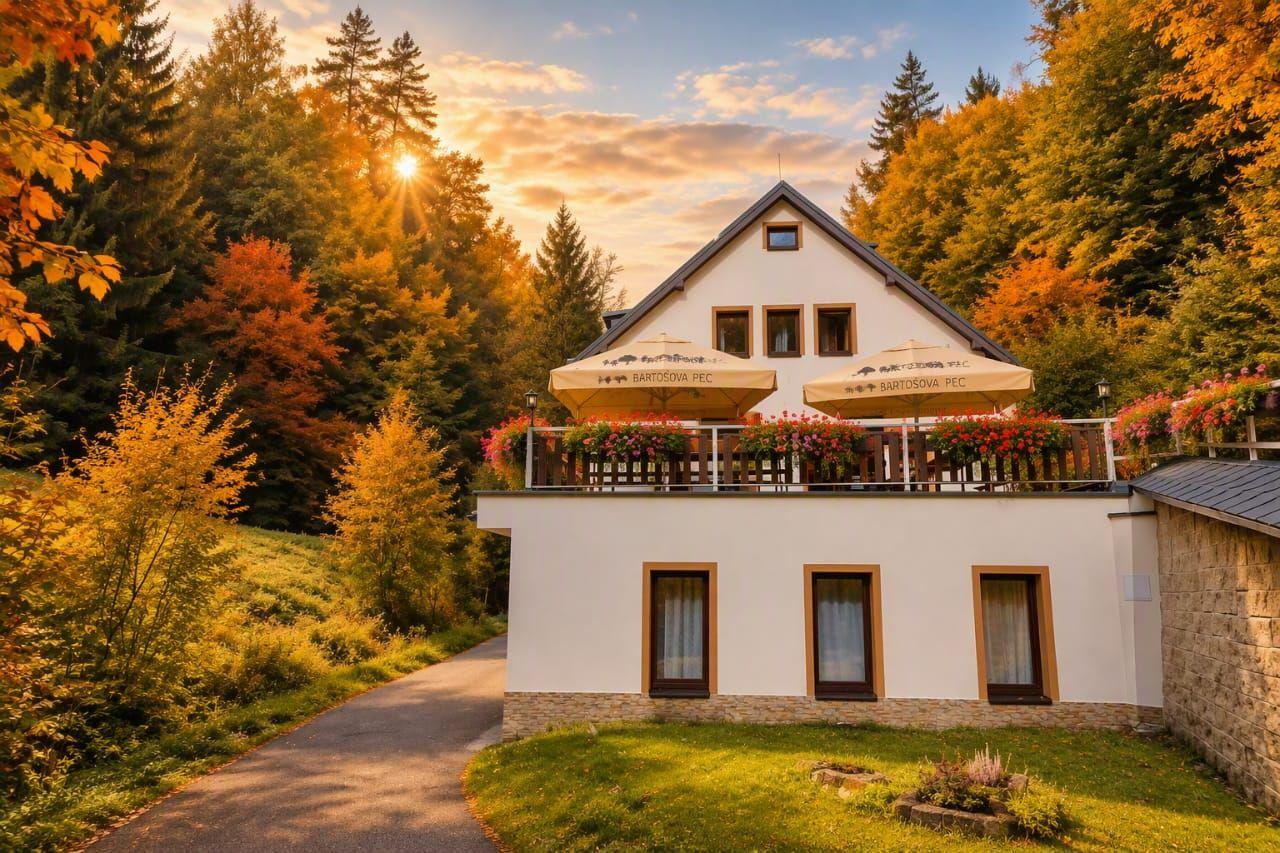 Exteriér - Penzion Bartošova pec