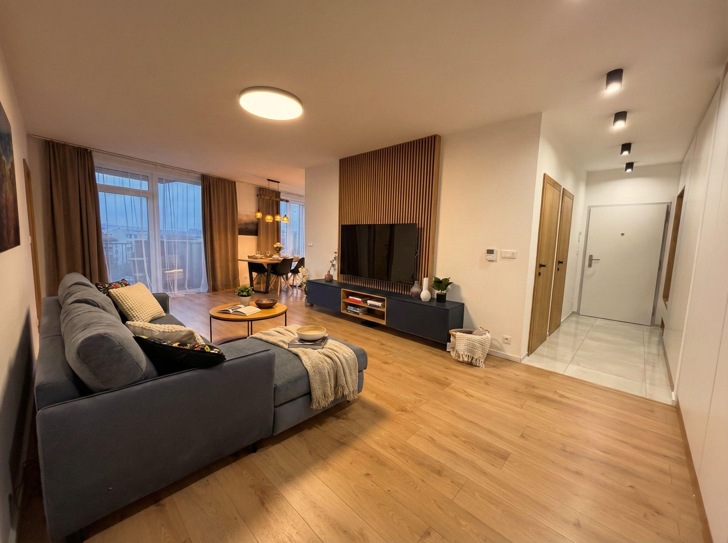 Moderný nový byt s výhľadom a parkovaním Apartmán s 2 ložnicemi - Moderní nový byt s výhledem a parkováním