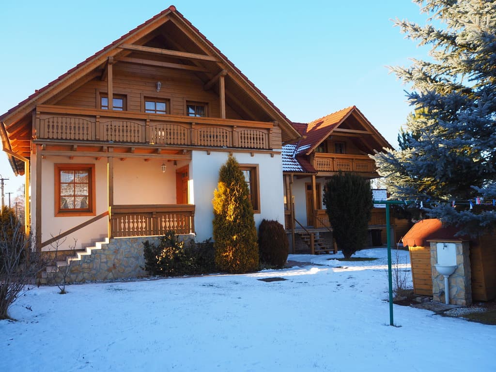 Privatunterkunft Alenka im Winter