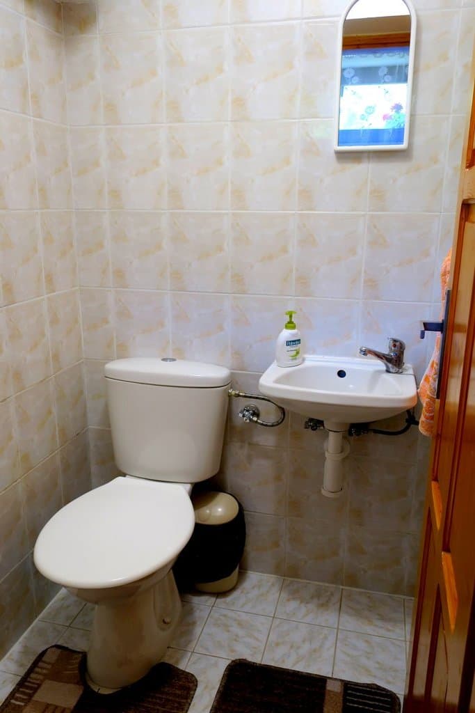 WC na prízemí - Chata Leginus