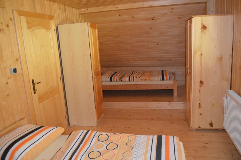 Štvorlôžková izba na 3. poschodí Čtyřlůžkový pokoj - Chata Tisové