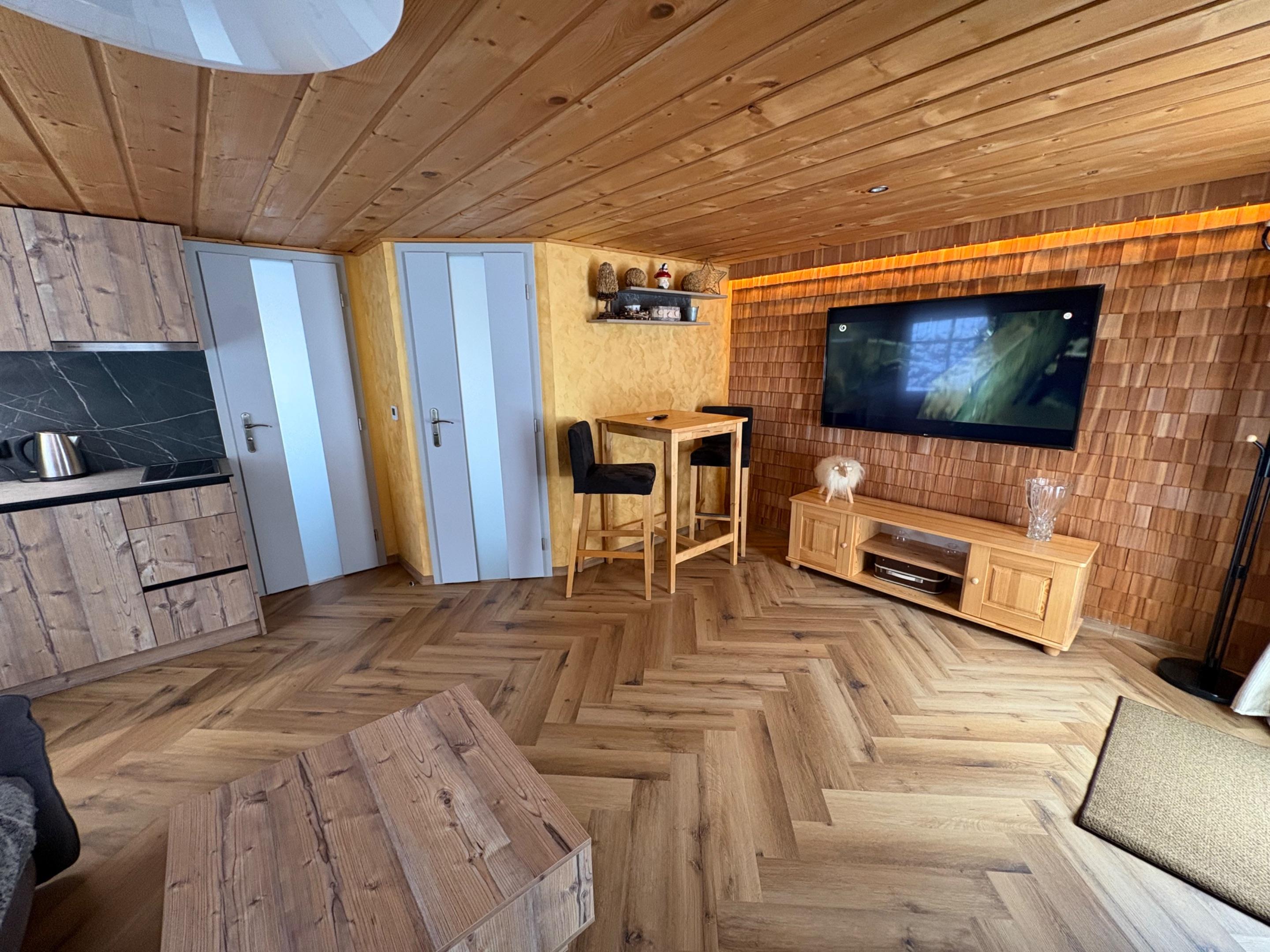 Wohnzimmer - Ferienhaus Studnička