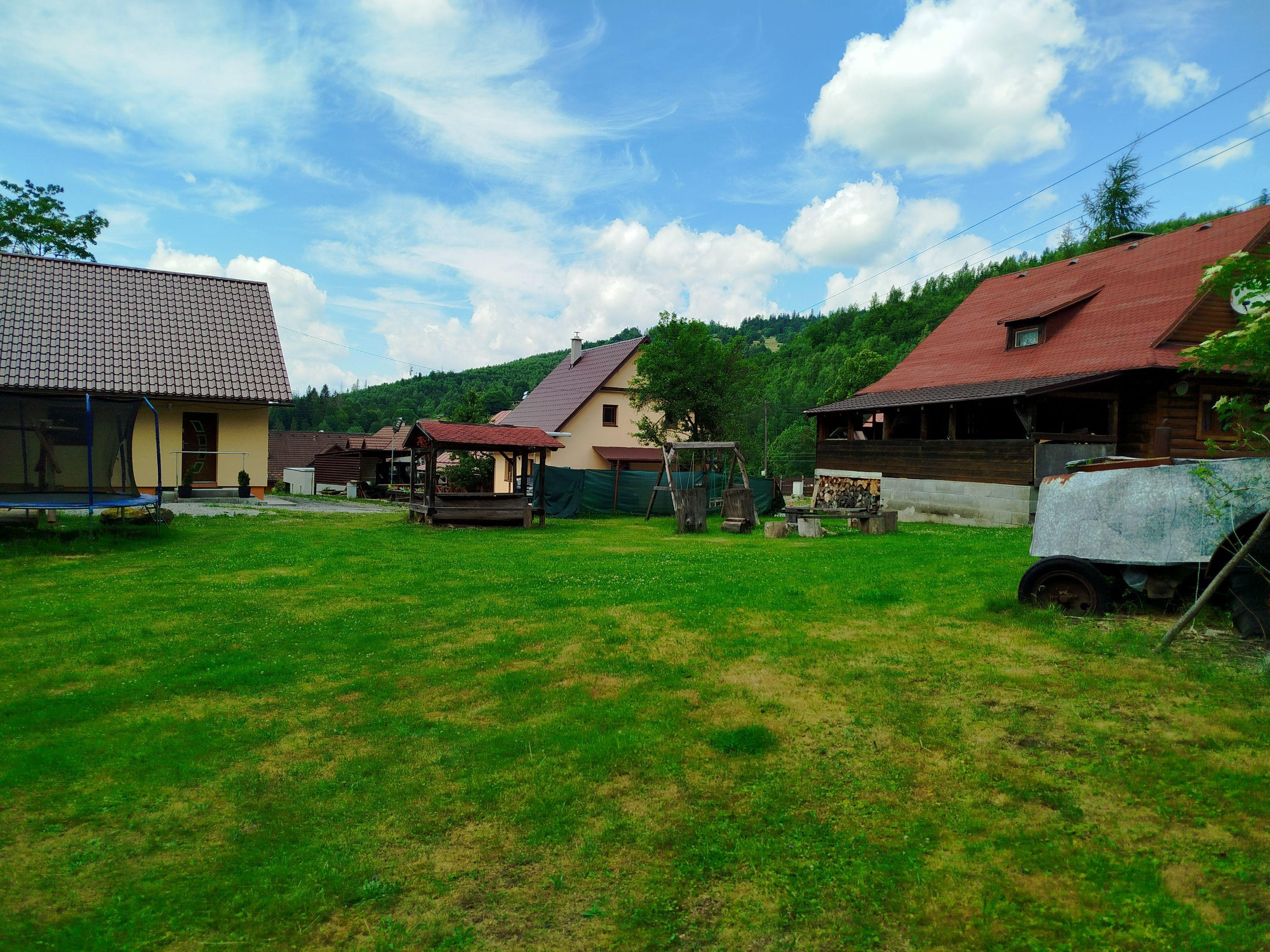 Teren zewnętrzny - Domki drewniane Tichá i Ráztoka