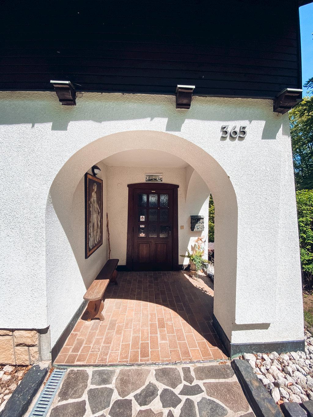 vchod - Ferienhaus Barborka Mojtín