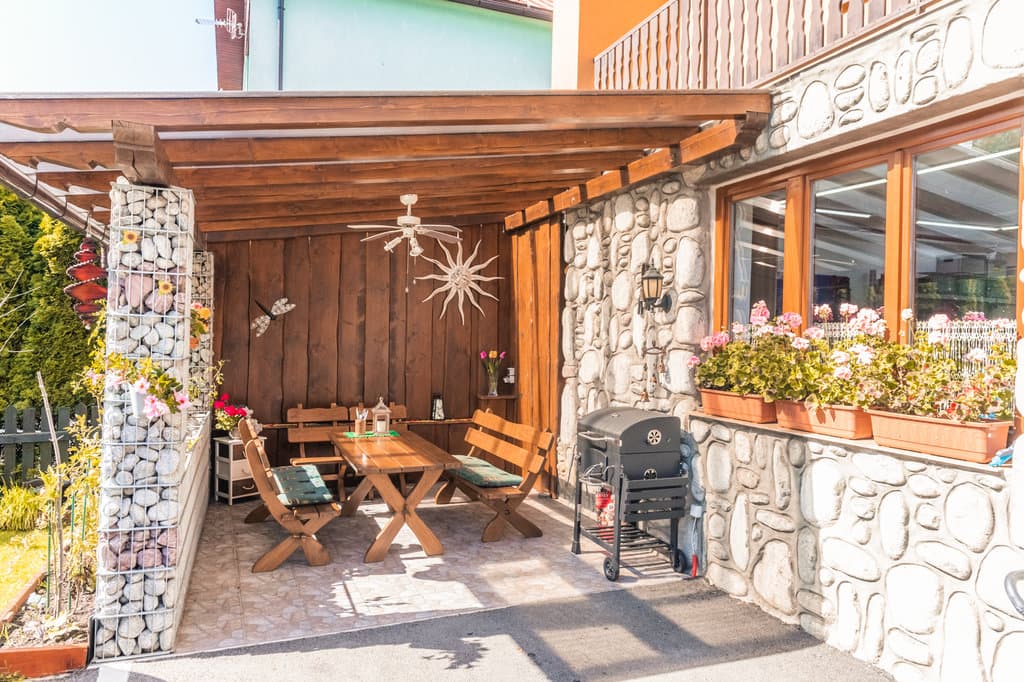 Teren zewnętrzny - Štýlová chata Nikola a Apartmán Otília