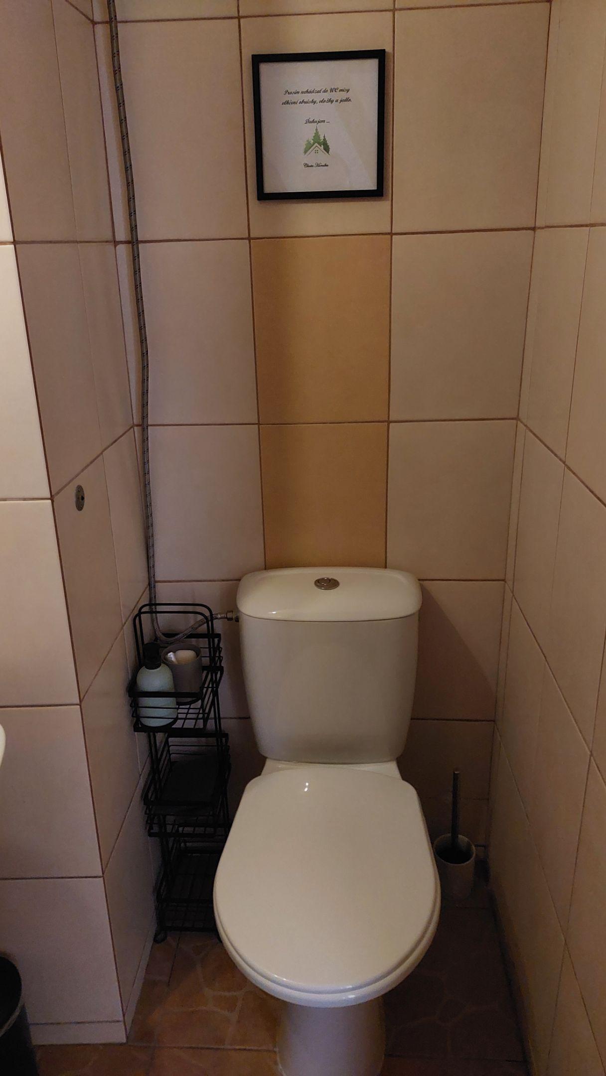 Separate Toilette - Ferienhaus HORALKA & FERIENWOHNUNG