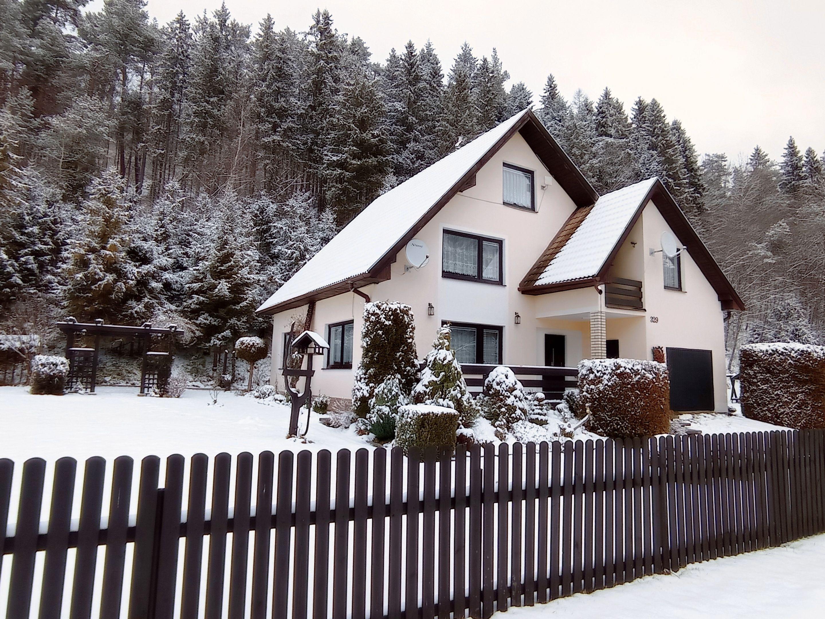 Házikó Majka télen