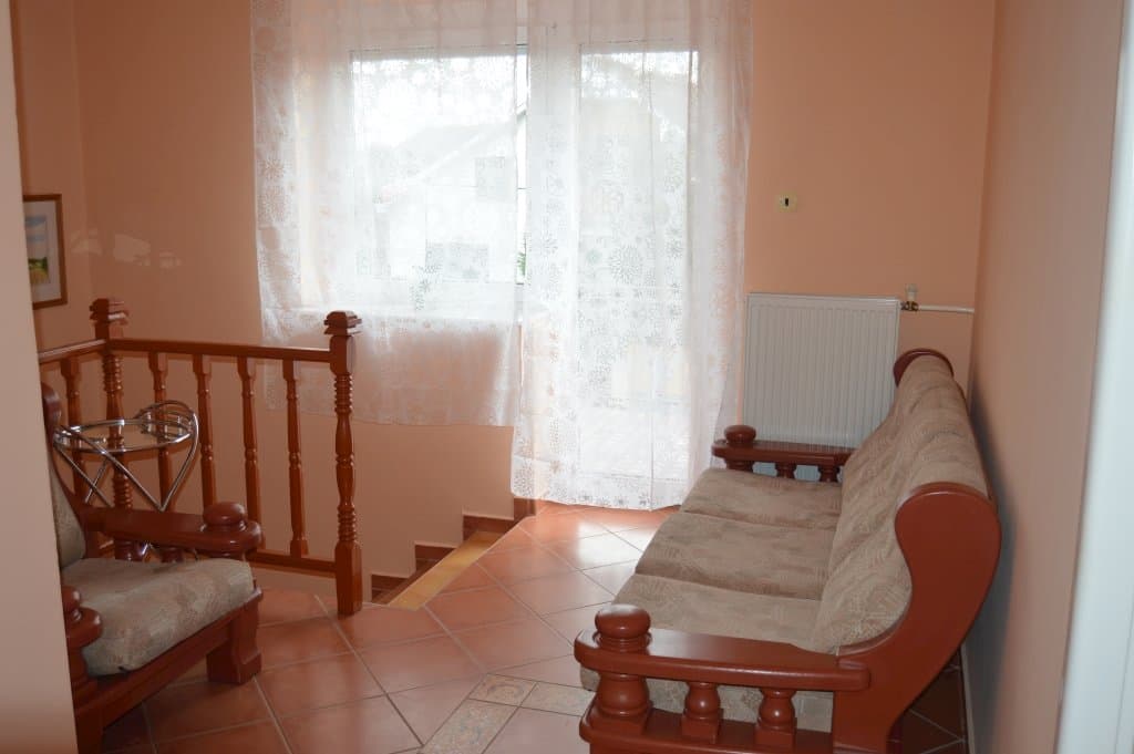 Vrchné posedenie pri izbách - Apartmánový dom NELLY