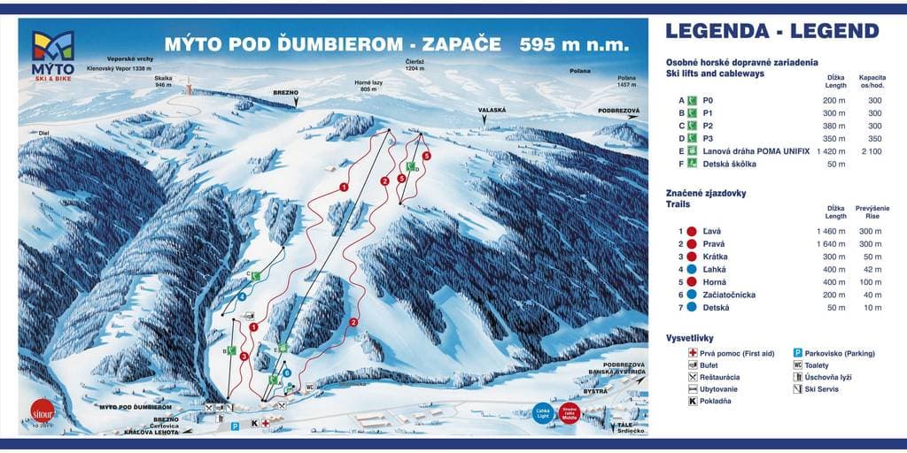 Ski Myto 20 min - Domek drewniany Polomka