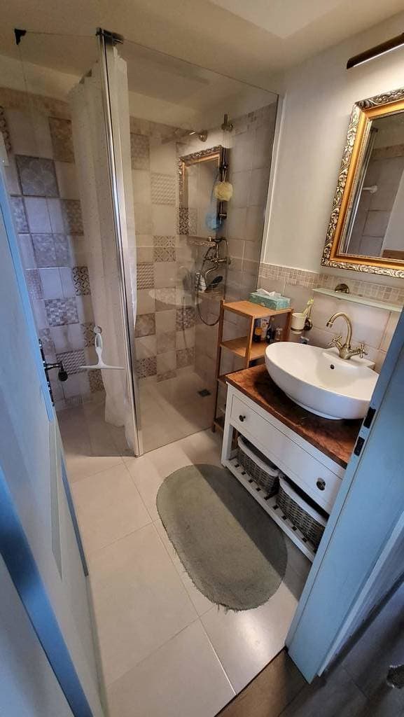 Badezimmer ohne Toilette - Ferienhaus Fumint
