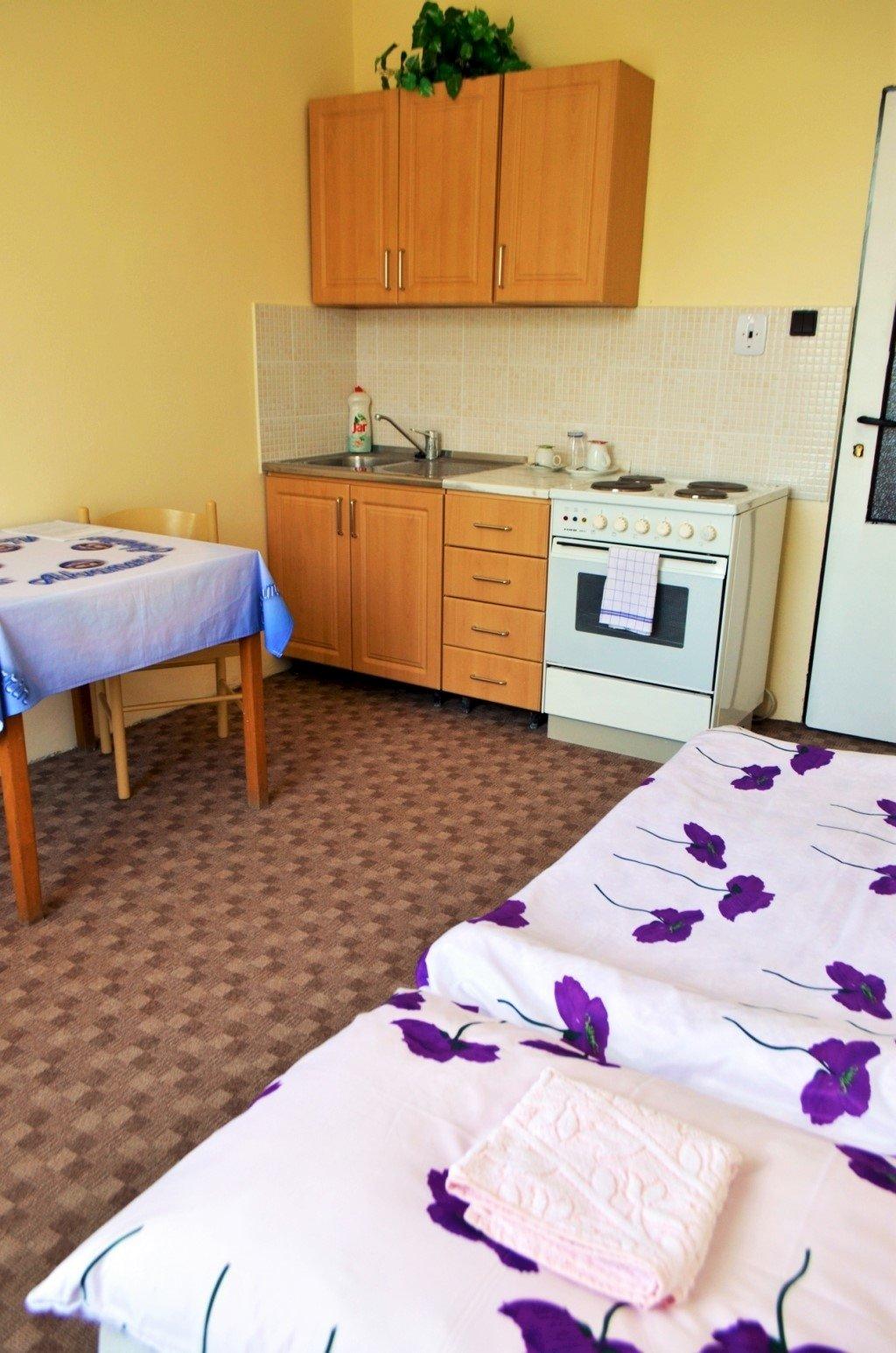 Izba s kuchynskou linkou na 2. poschodí. - Garni Hotel Slobi