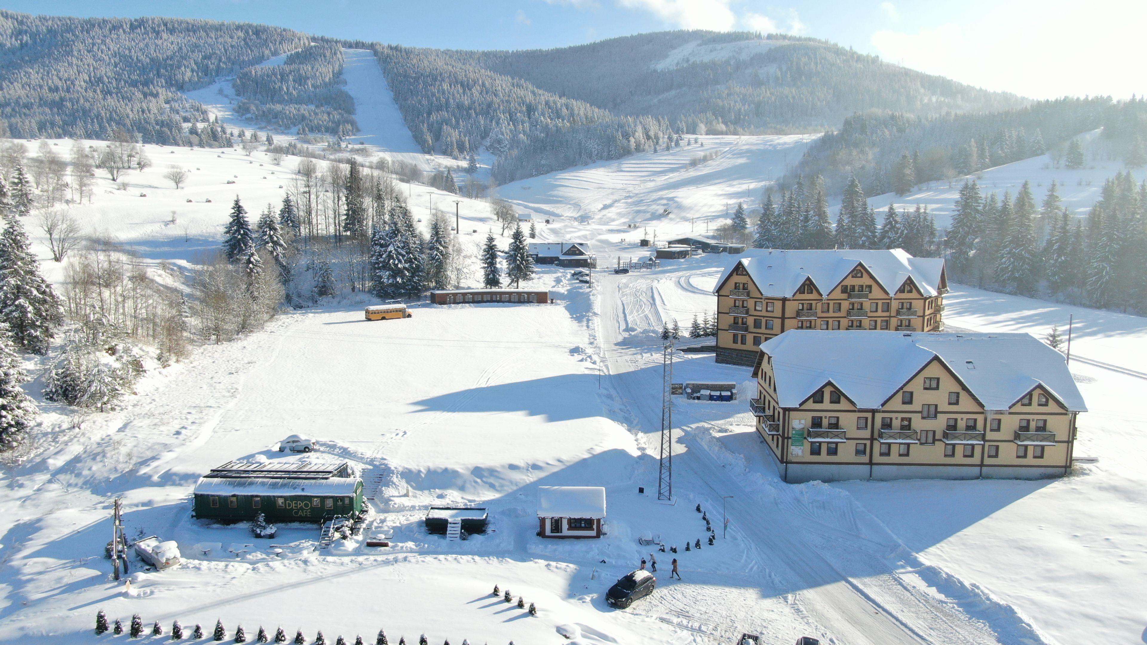 Apartmány a Chaty Ski Telgárt télen