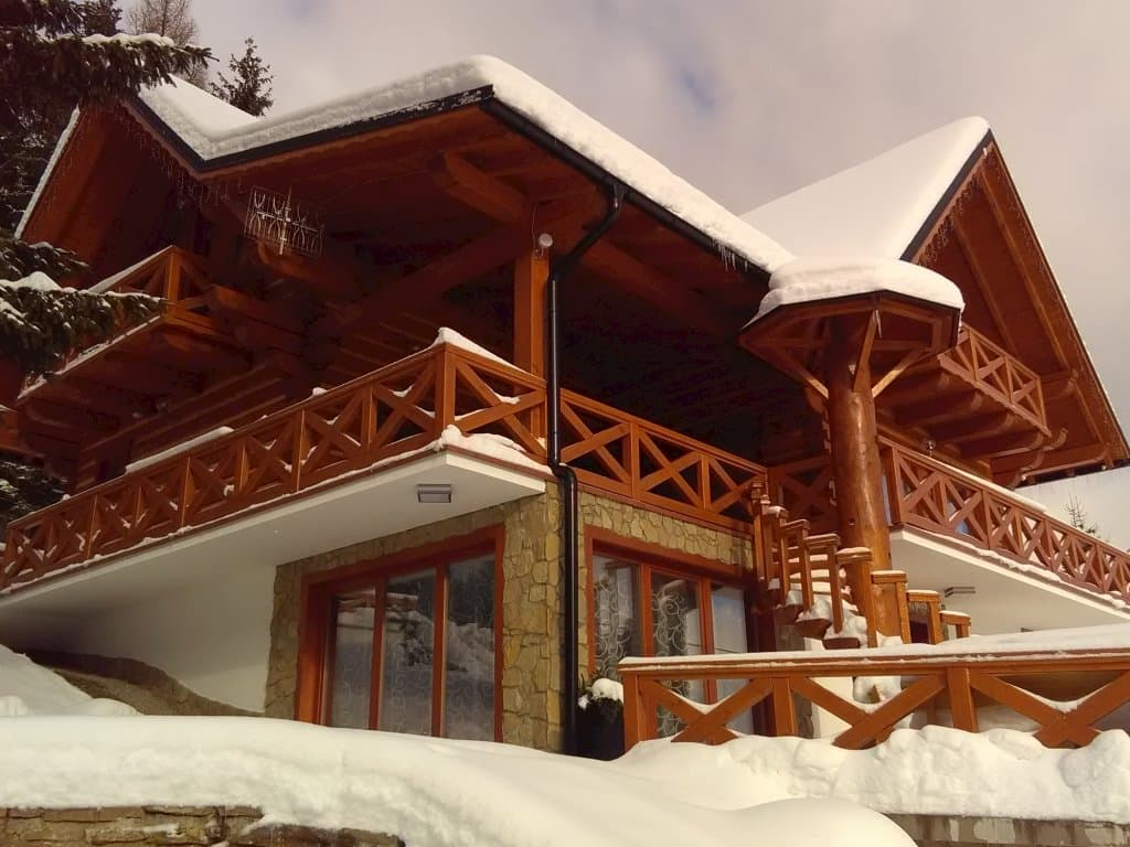 Exteriér - zima - Ferienhaus Zafír