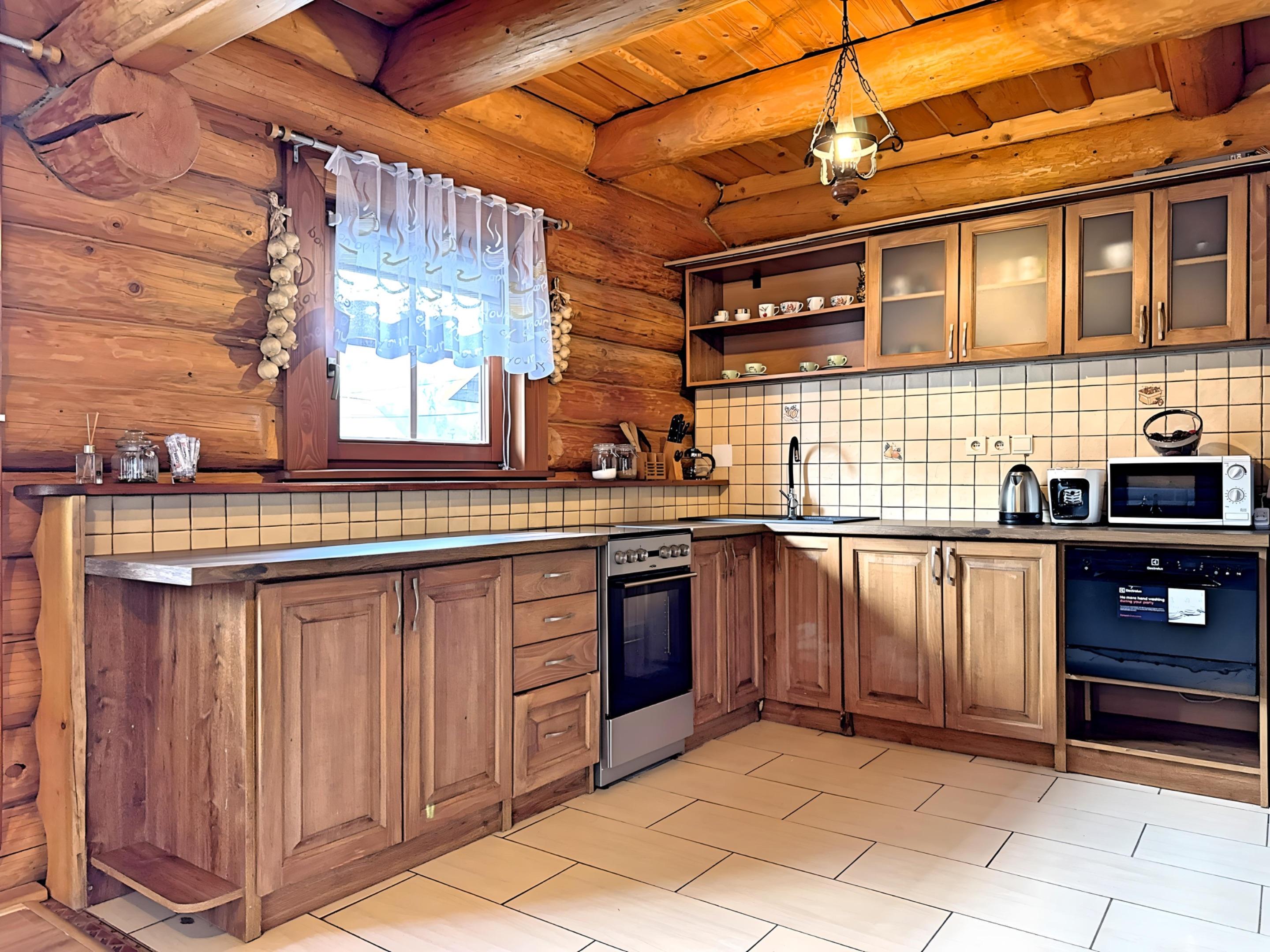 Kuchnia - Domek drewniany - Oščadnica