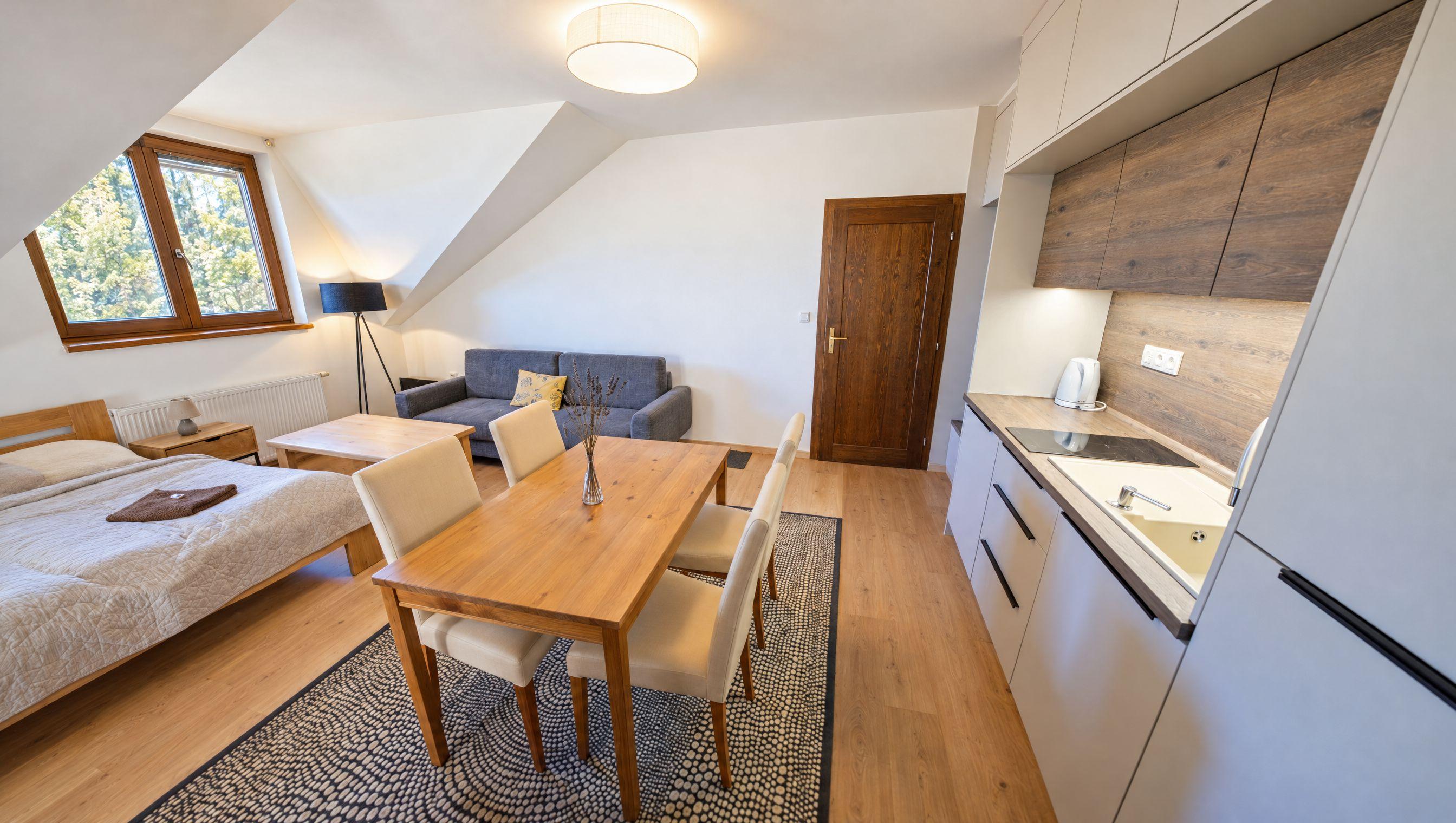 Apartmán č. 7 - za príplatok Apartmán s 1 spálňou - Apartmánová Chata Tichá