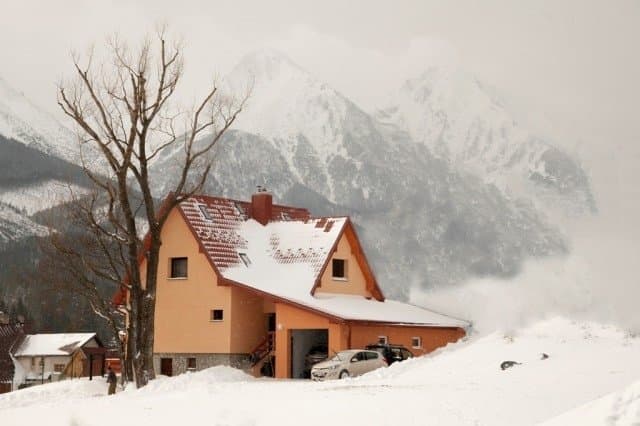 Ferienhaus Adam im Winter