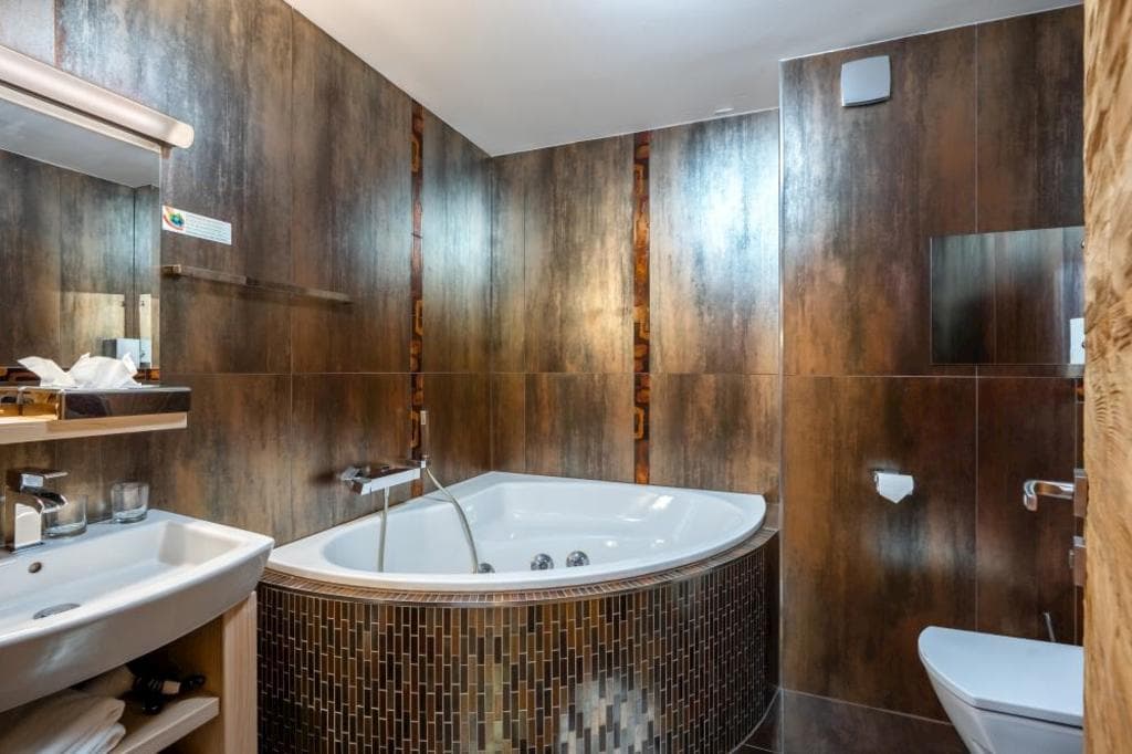 Apartmán s 1 spálňou v hlavnej budove A - Výhľad na Tatry  - Súkromné Apartmány v Hoteli Kukučka