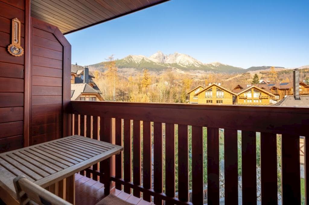 Apartmán s 1 spálňou v hlavnej budove A - Výhľad na Tatry  - Súkromné Apartmány v Hoteli Kukučka
