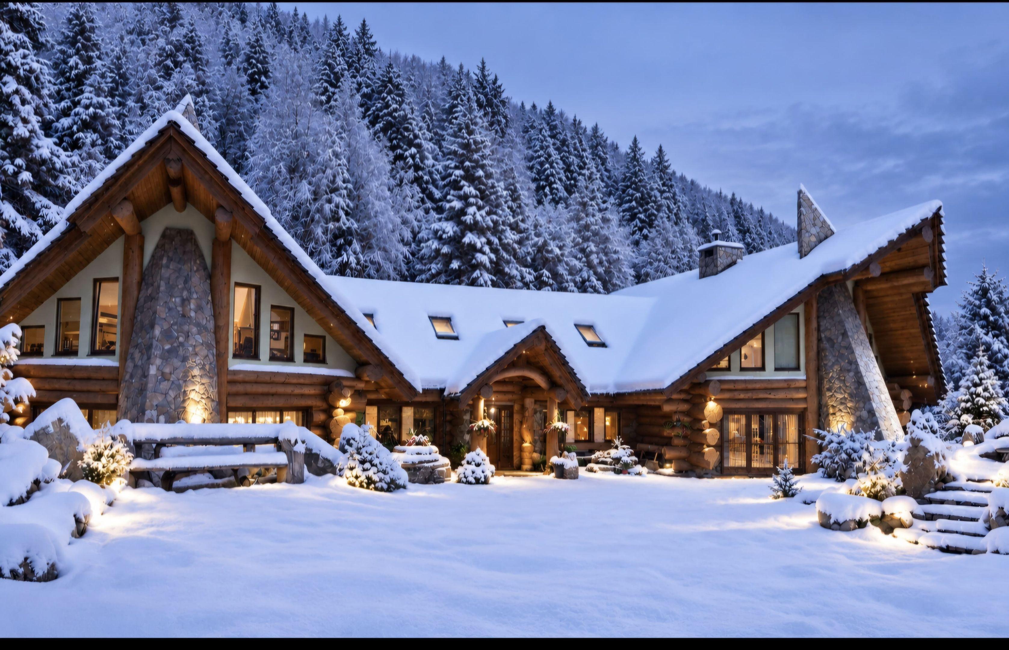 Montana Residence v zime