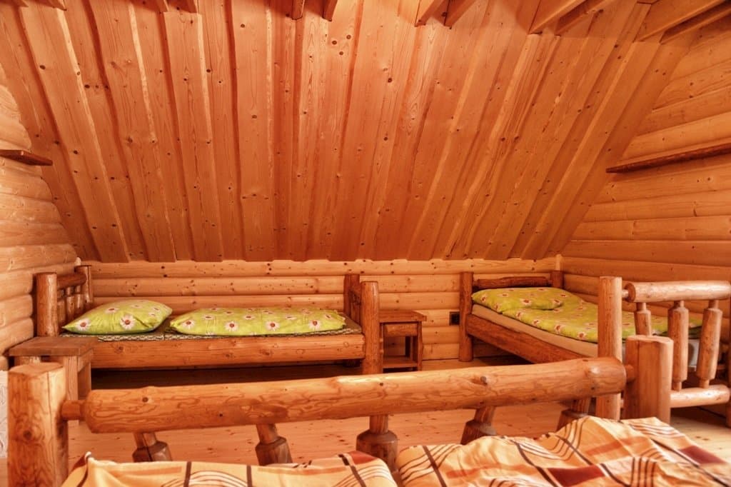 Zweibettzimmer  - Blockhaus Poráčska Dolina