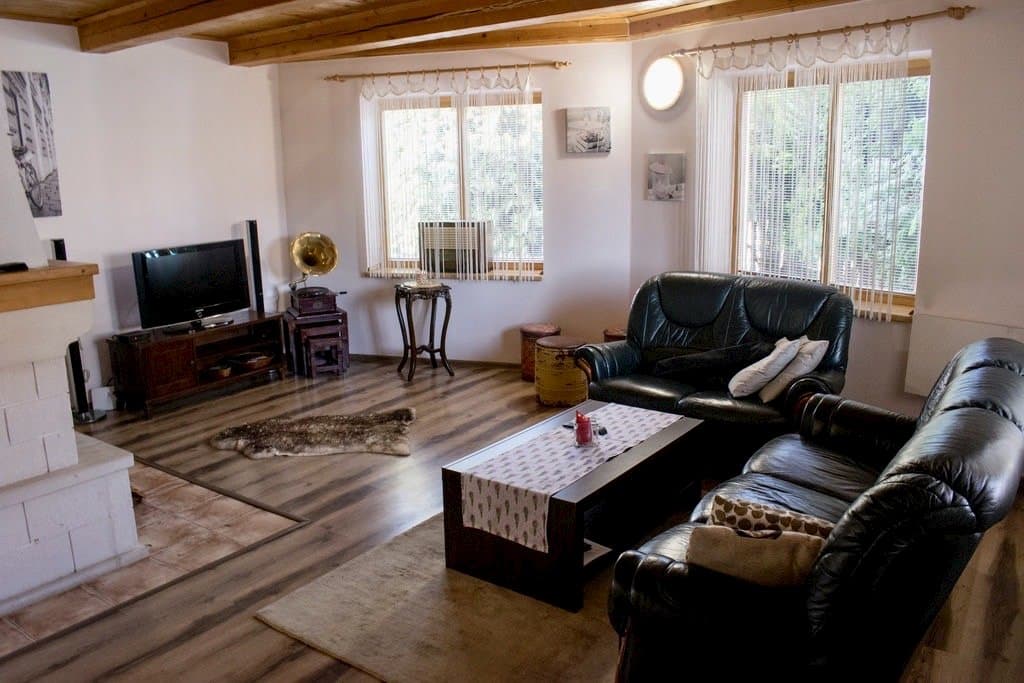 Wohnzimmer - Ferienhaus Zojka Štiavnica