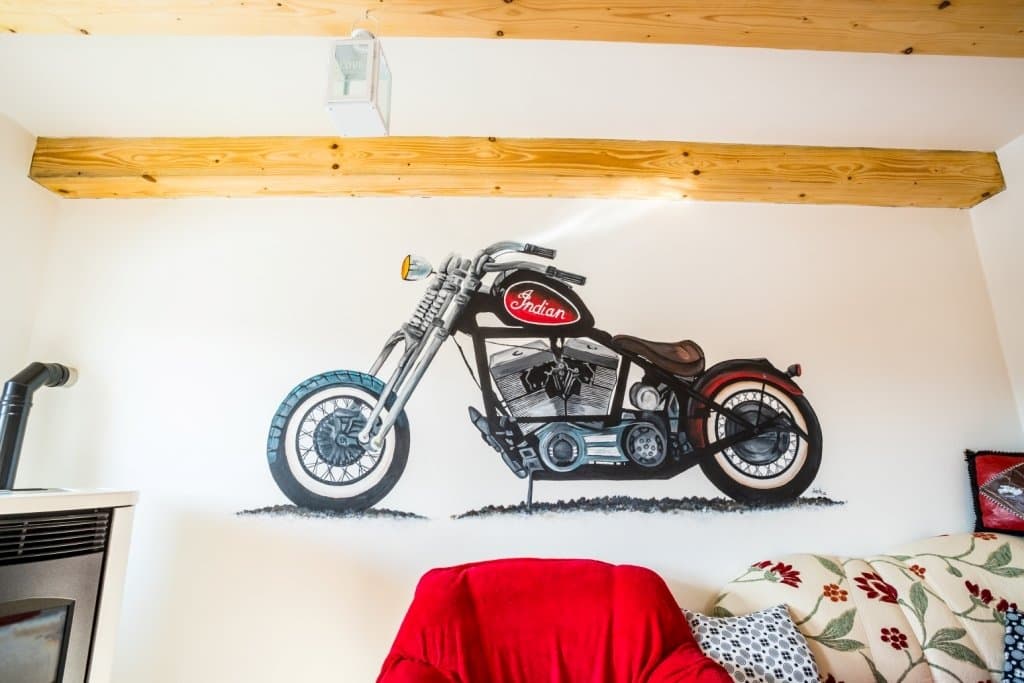 Wall Mural Harley Davidson 