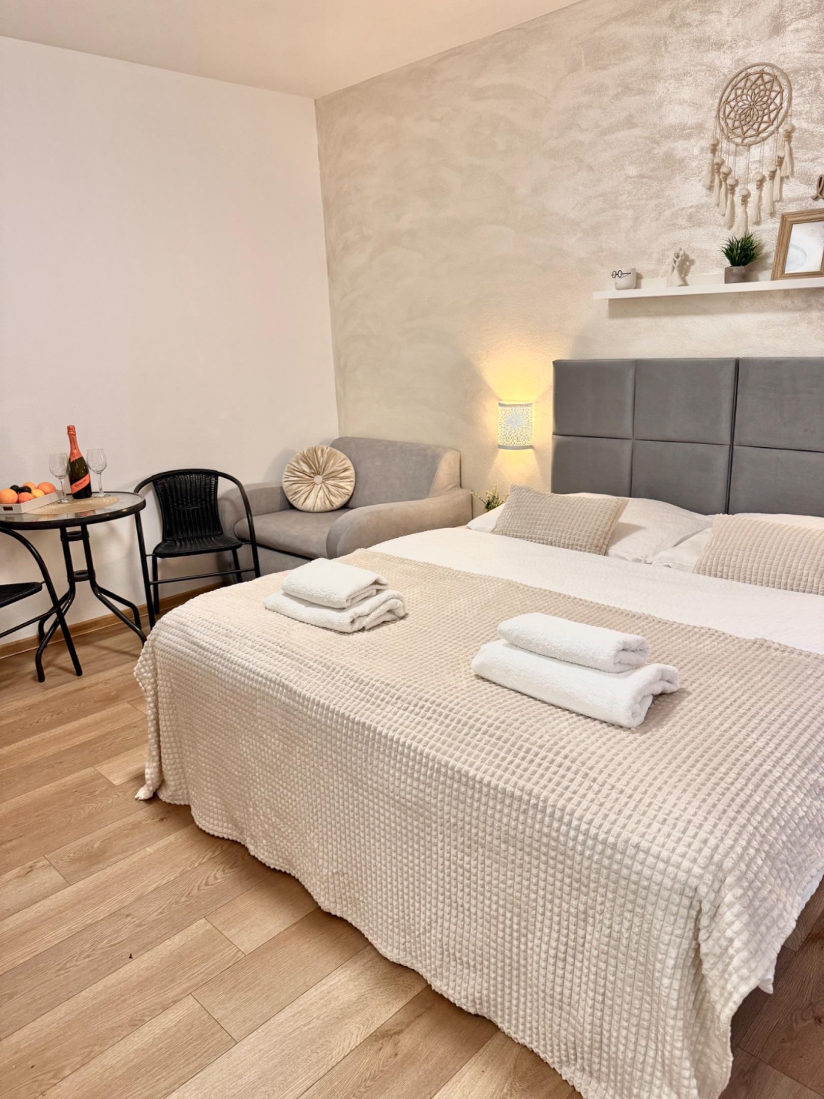 Bezbariérový apartmán na prízemí Apartmán s 1 spálňou - Apartmány Zelený dom