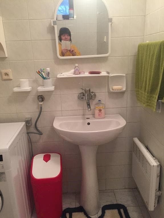 Badezimmer mit Toilette - Landhaus Bzince pod Javorinou