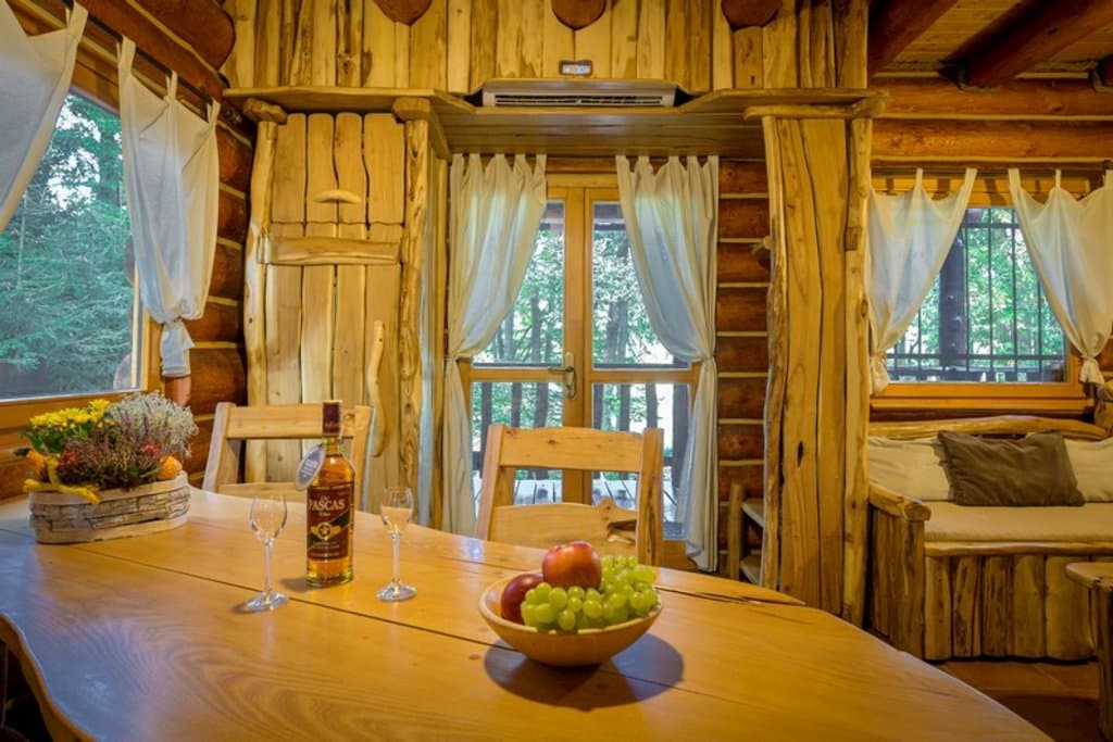 Wellness srub na Vranovské přehradě Starý Petřín