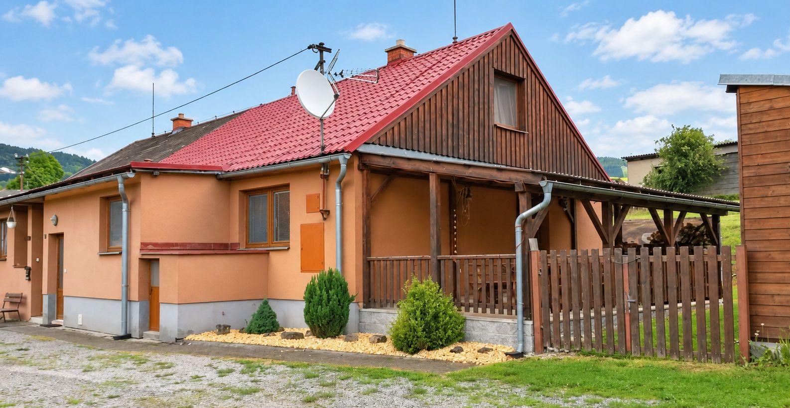 Ferienhaus Pod Horou im Sommer