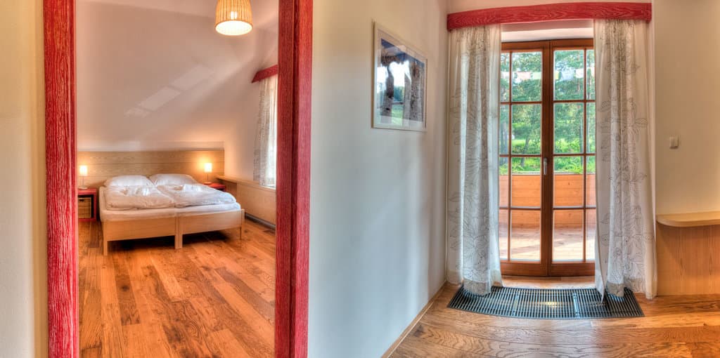 Apartmá s balkónem Apartmán s 1 ložnicí - Penzion Statek Samsara