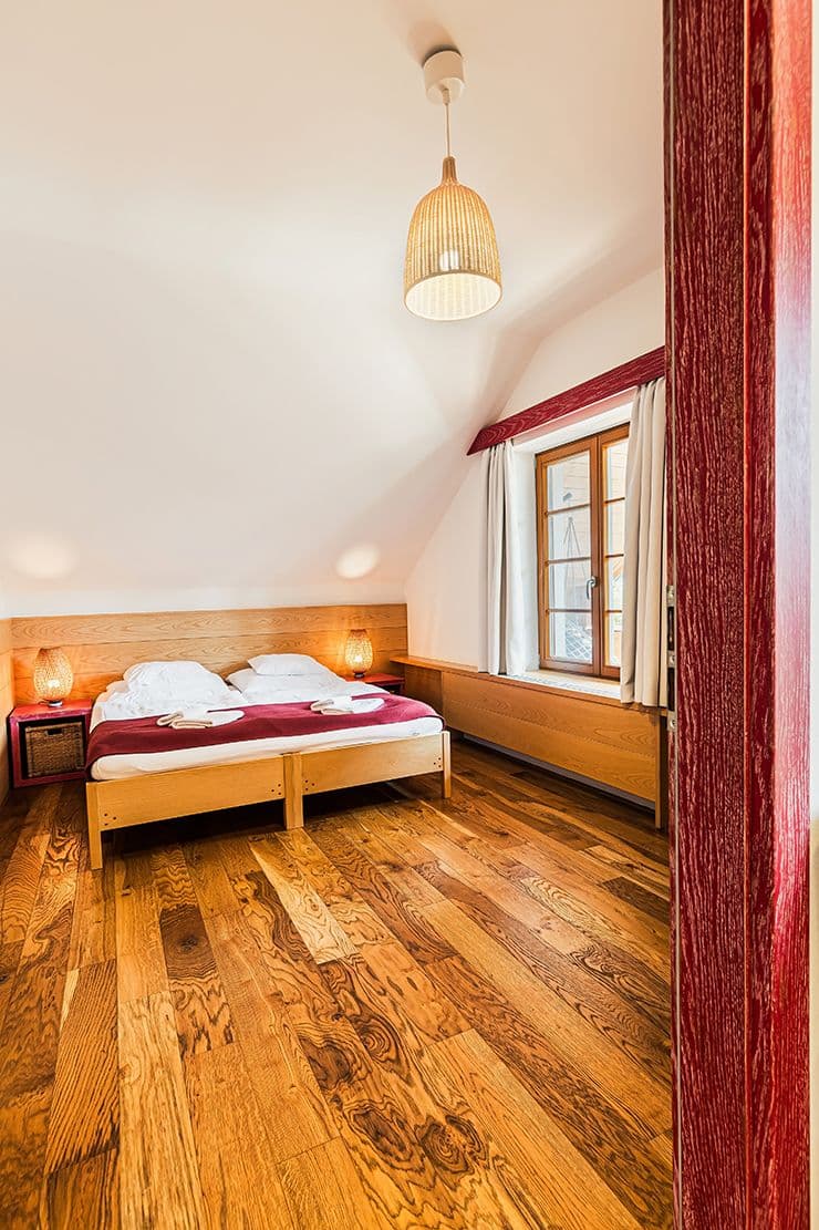 Apartmá s balkónem Apartmán s 1 ložnicí - Penzion Statek Samsara