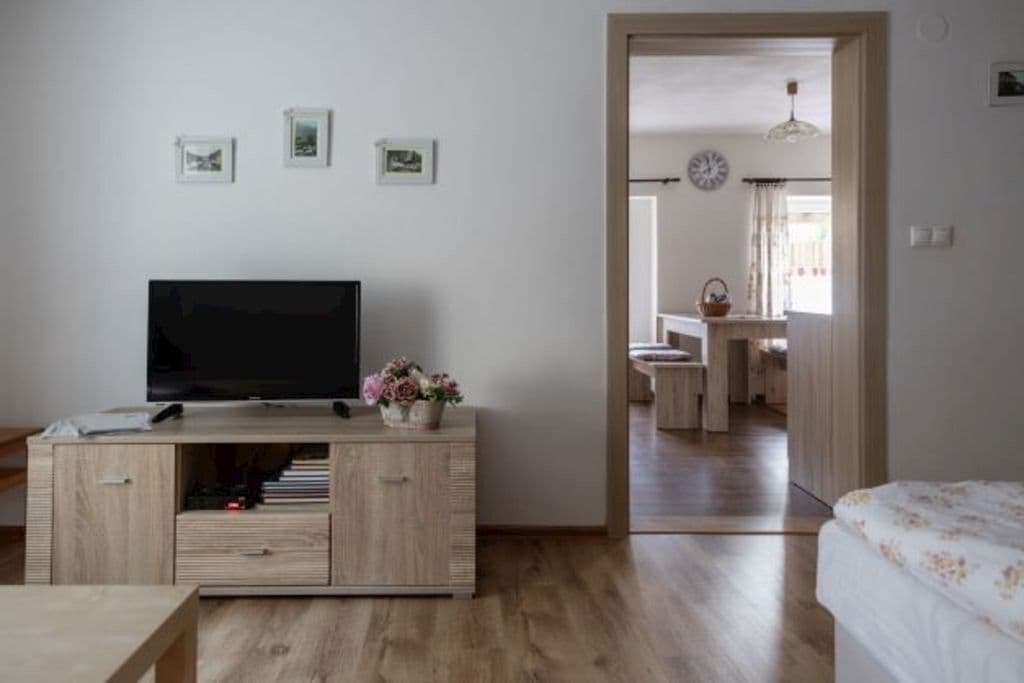 prechod z izby do kuchyne - Vila Park Vyhne - apartments