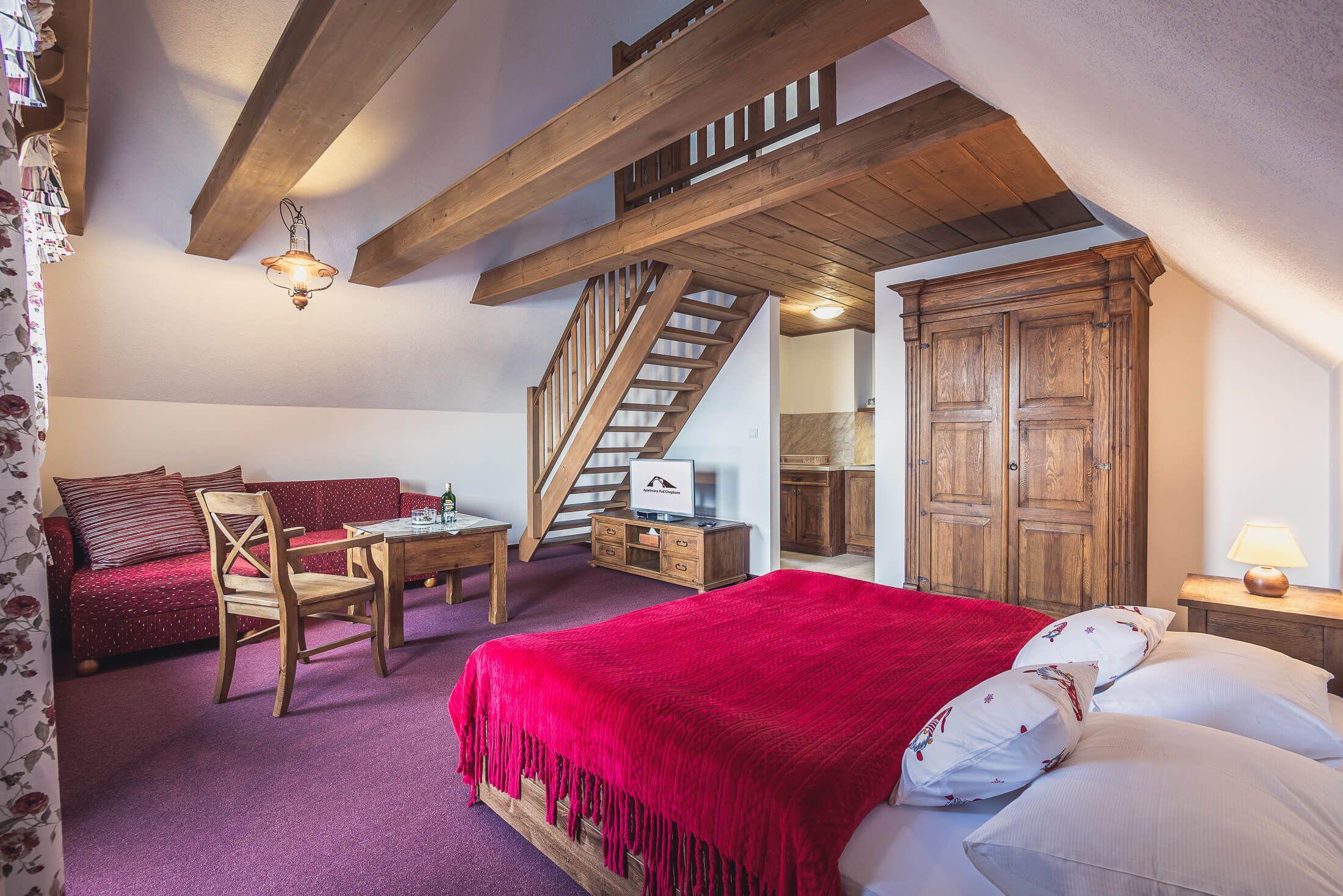 Pokój czteroosobowy  - Apartamenty Pod Chopkom