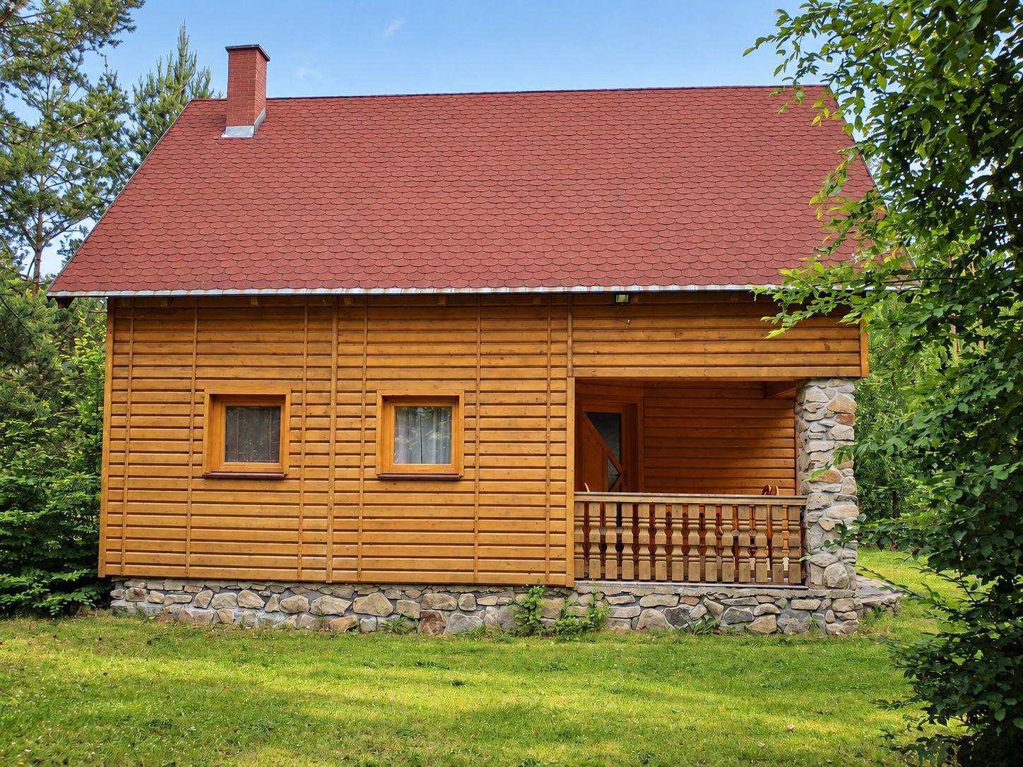 Exteriér - Chata Dalešická přehrada
