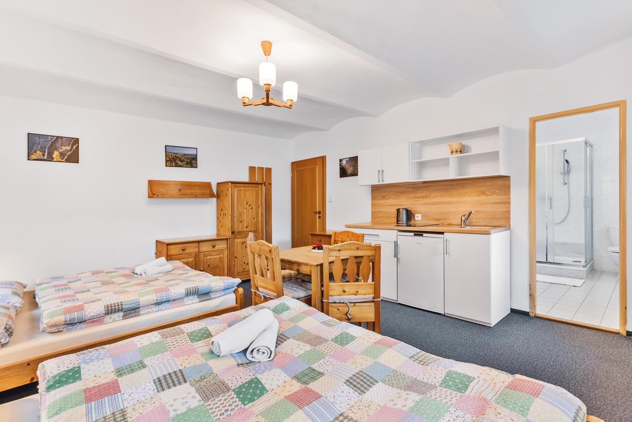 Čtyřlůžkový pokoj Čtyřlůžkové studio - Pension Dita