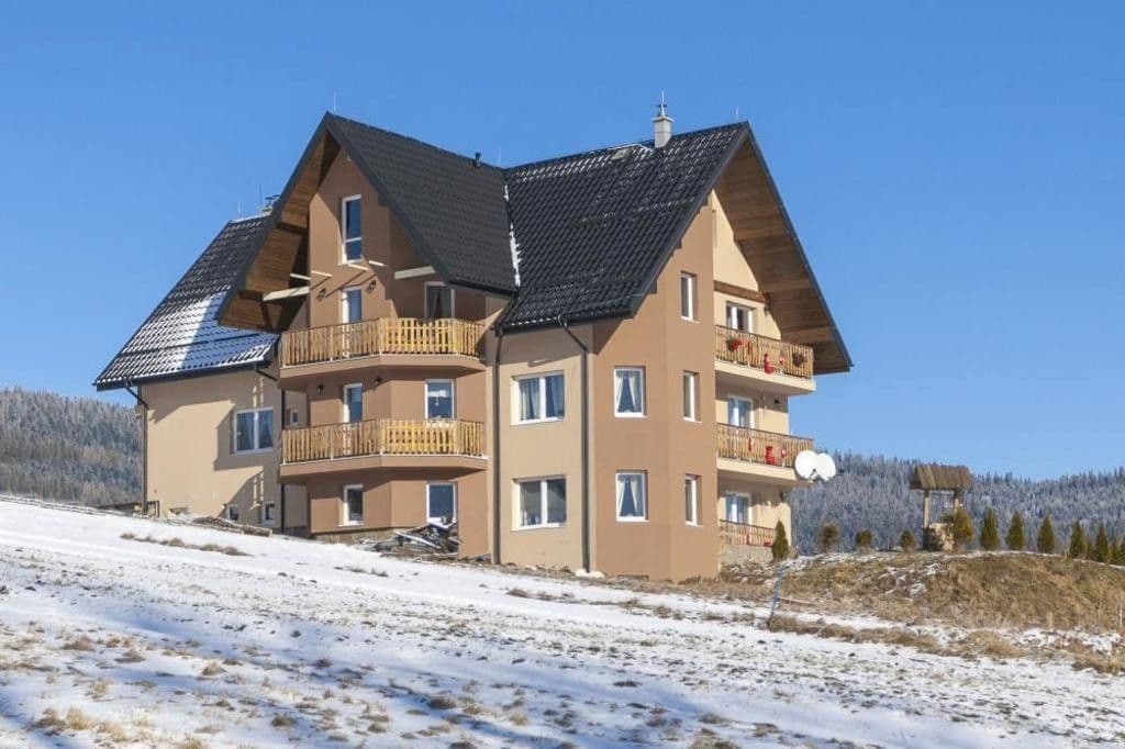 Privatunterkunft na Vŕšku im Winter
