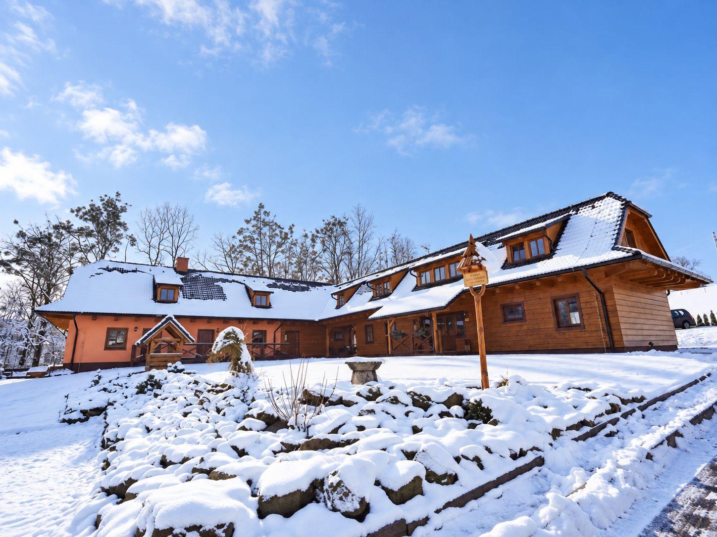 Pension U Boženky in the winter