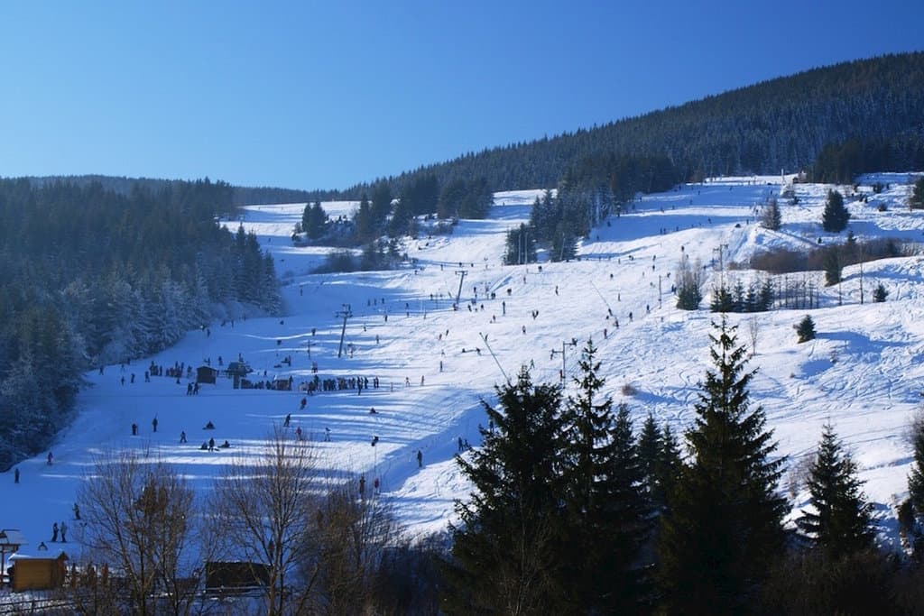 Lyžiarske stredicko Janovky, 3km - Dovolenkový dom Foxi
