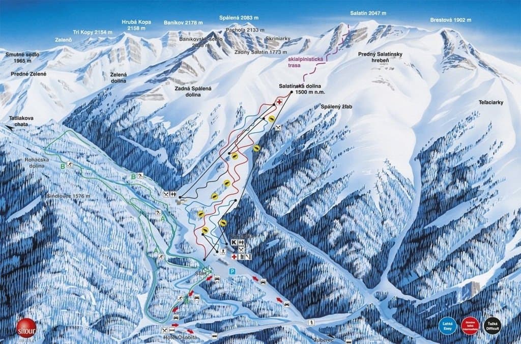 Roháče Spálená, 8 km - Dovolenkový dom Foxi