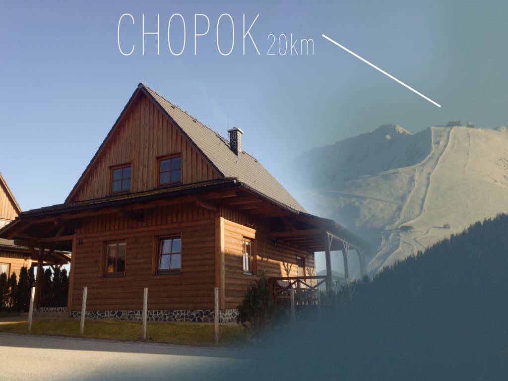 Ferienhaus Jasna pri Tatralandii im Winter