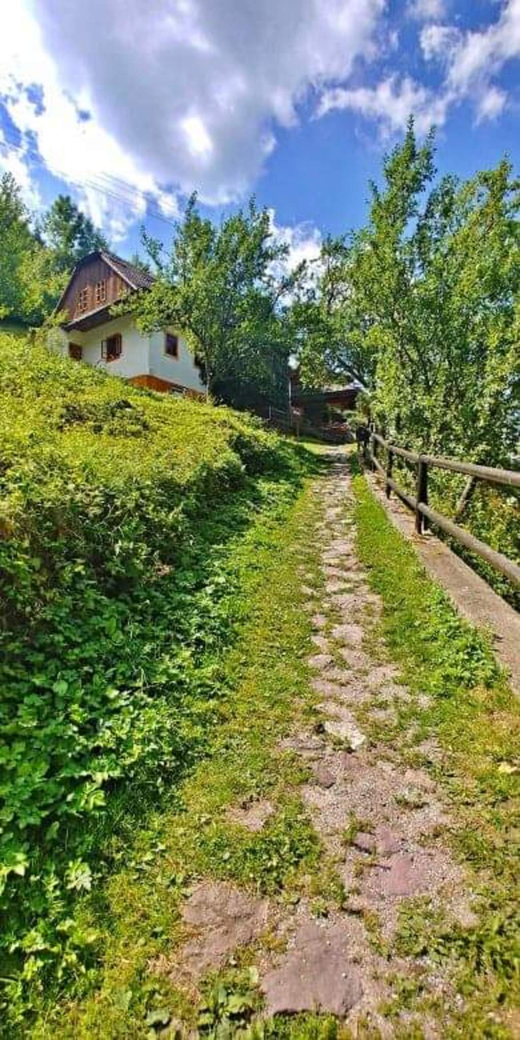 cetsa k chalupe od námestia - Chalupa Grant